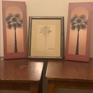 Set of 3 wall decor